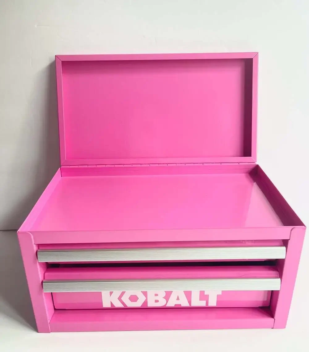 Kobalt Mini 2-Drawer Hot Pink Steel Tool Box